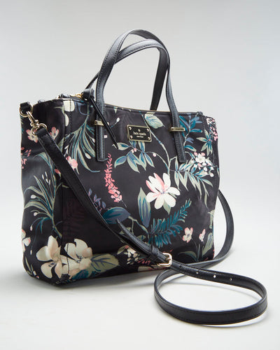 Kate Spade Floral Handbag - O/S