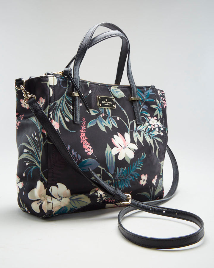 Kate Spade Floral Handbag - O/S