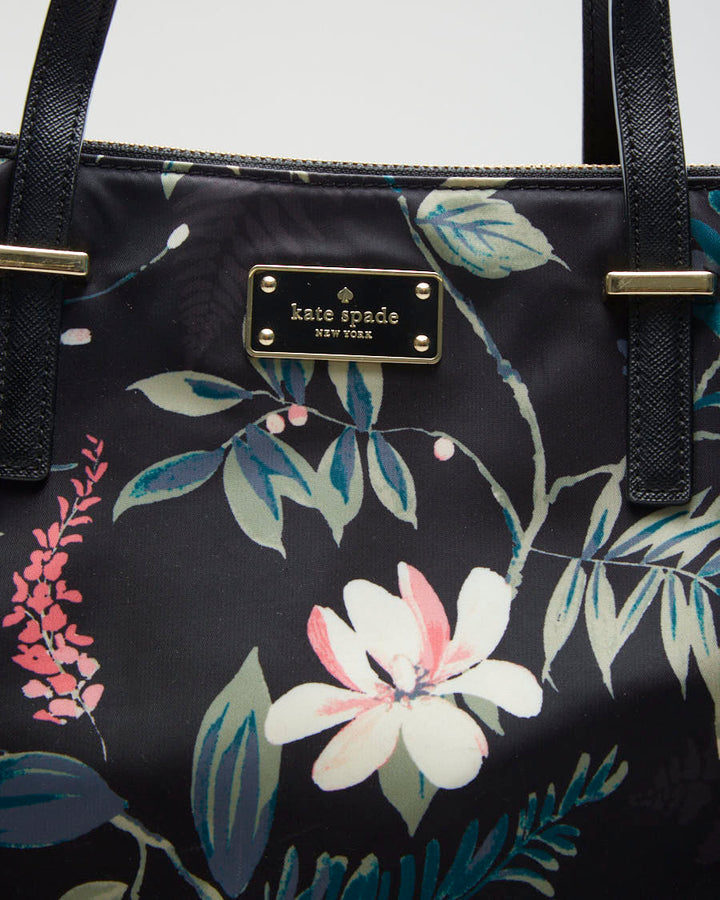 Kate Spade Floral Handbag - O/S