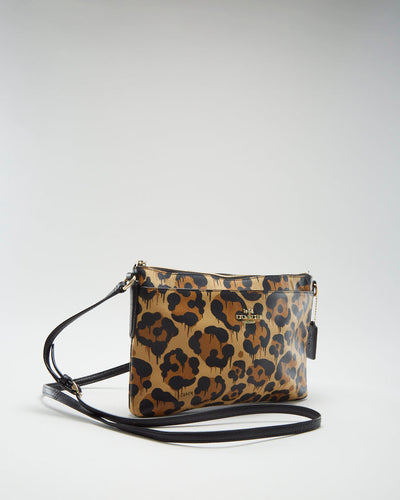 Coach Leopard Cross Body Bag - O/S