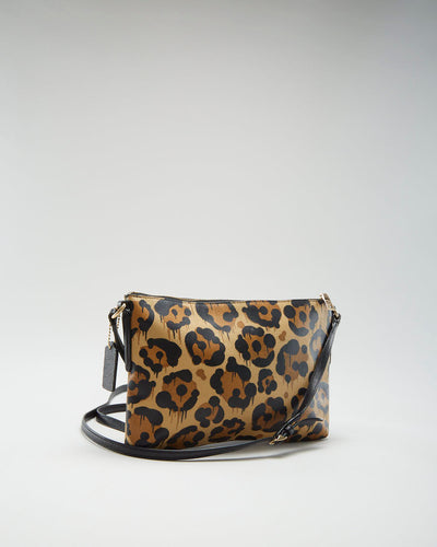 Coach Leopard Cross Body Bag - O/S