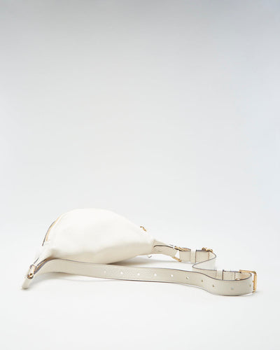 Coach Cream Leather Bum Bag - O/S