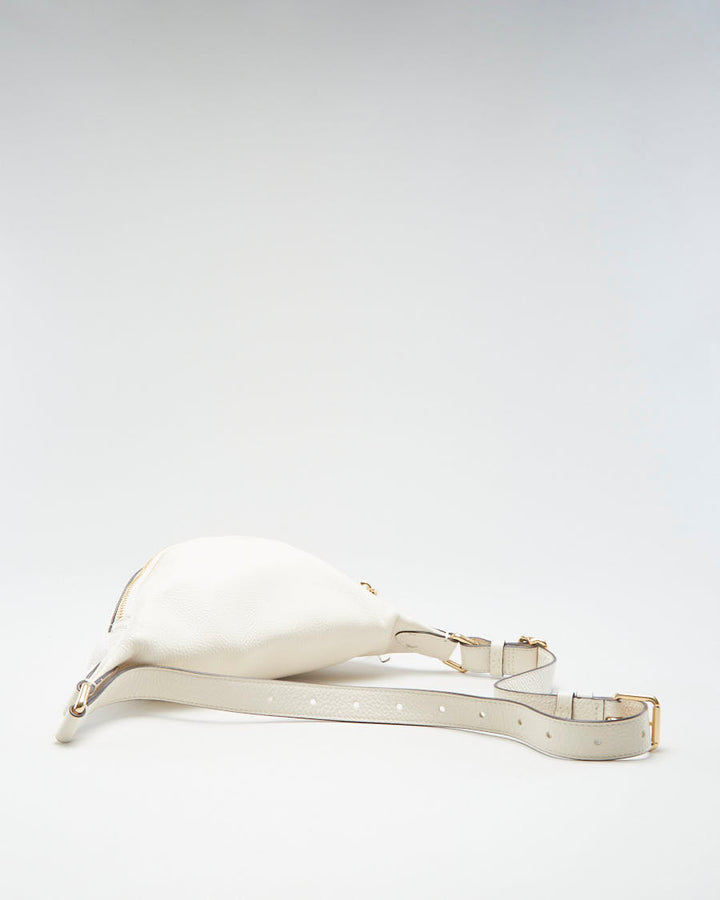Coach Cream Leather Bum Bag - O/S