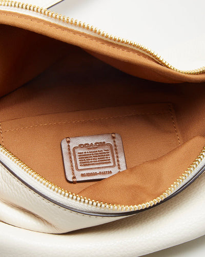 Coach Cream Leather Bum Bag - O/S
