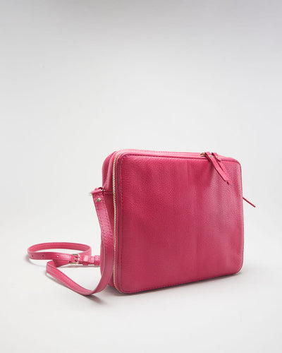 Kate Spade Pink Leather Cross Body Bag - O/S