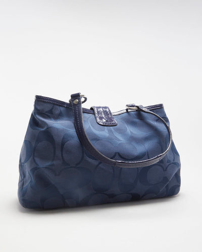 Blue Coach Soho Bag