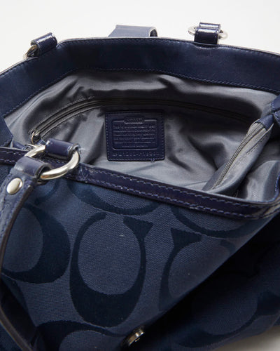 Blue Coach Soho Bag