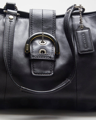 Black Coach Soho Bag