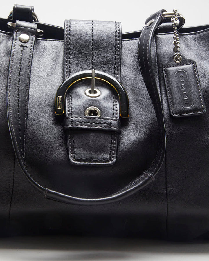 Black Coach Soho Bag