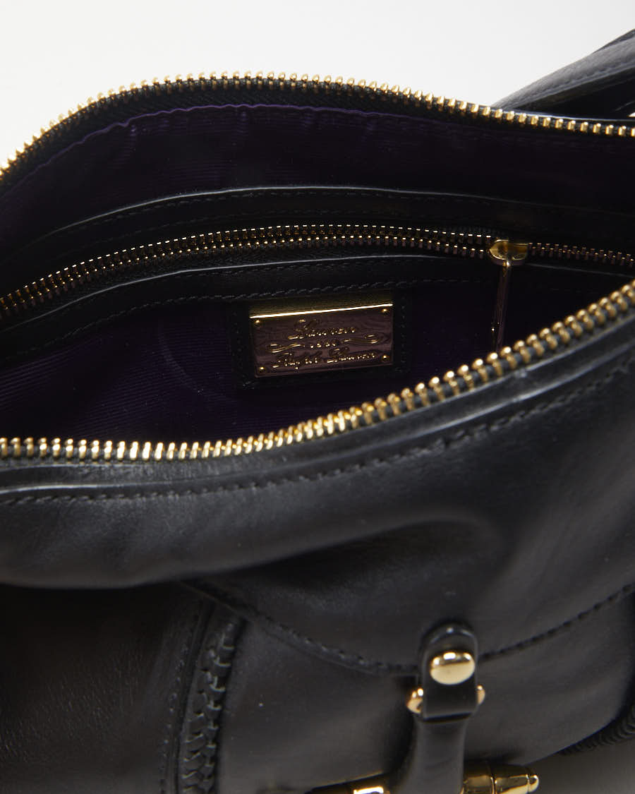 Lauren By Ralph Lauren Black Cross Body Bag - O/S