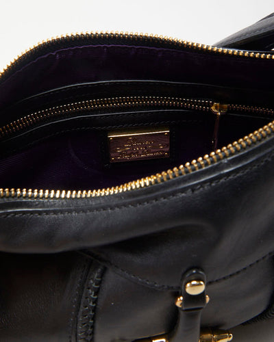 Lauren By Ralph Lauren Black Cross Body Bag - O/S