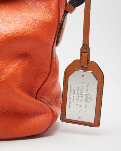 Lauren By Ralph Lauren Orange Shoulder Bag - O/S