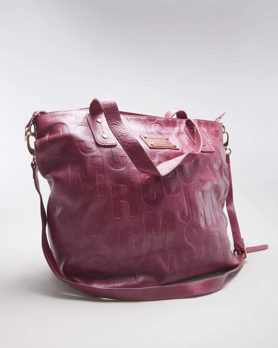Marc By Marc Jacobs Workwear Pink Leather Handbag - O/S