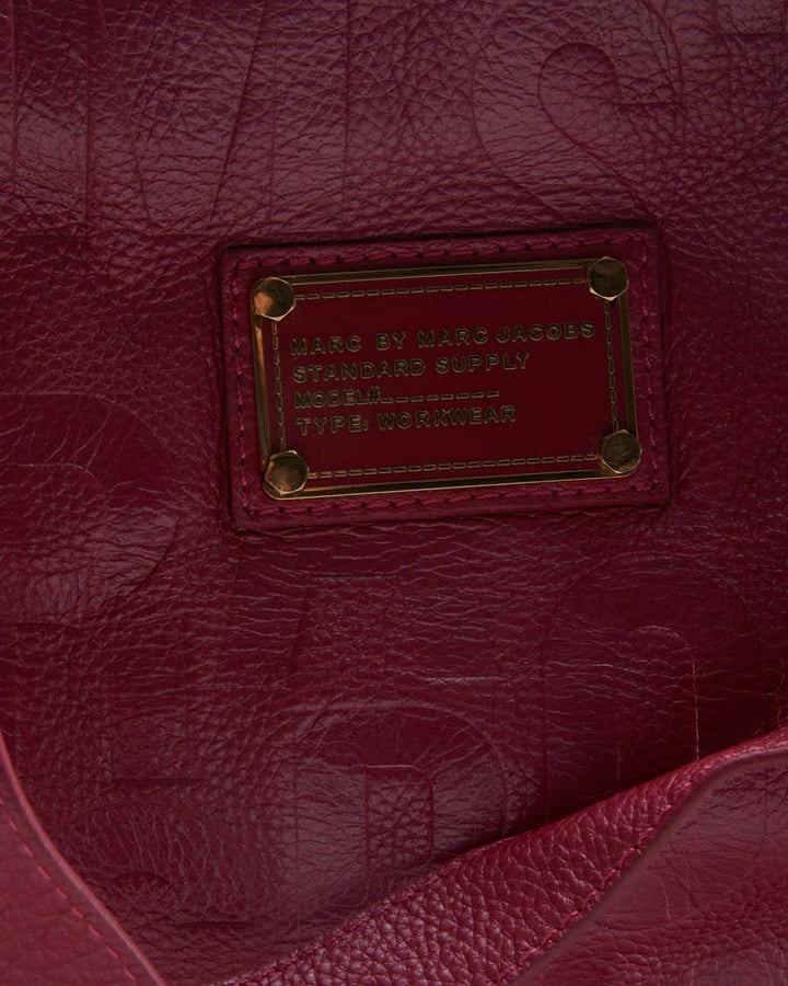 Marc By Marc Jacobs Workwear Pink Leather Handbag - O/S