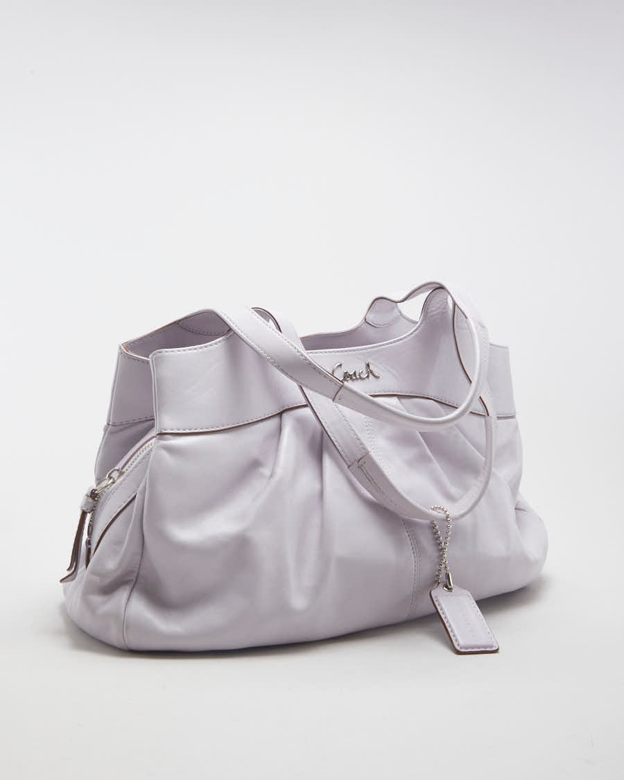 Purple Lexi Coach Bag