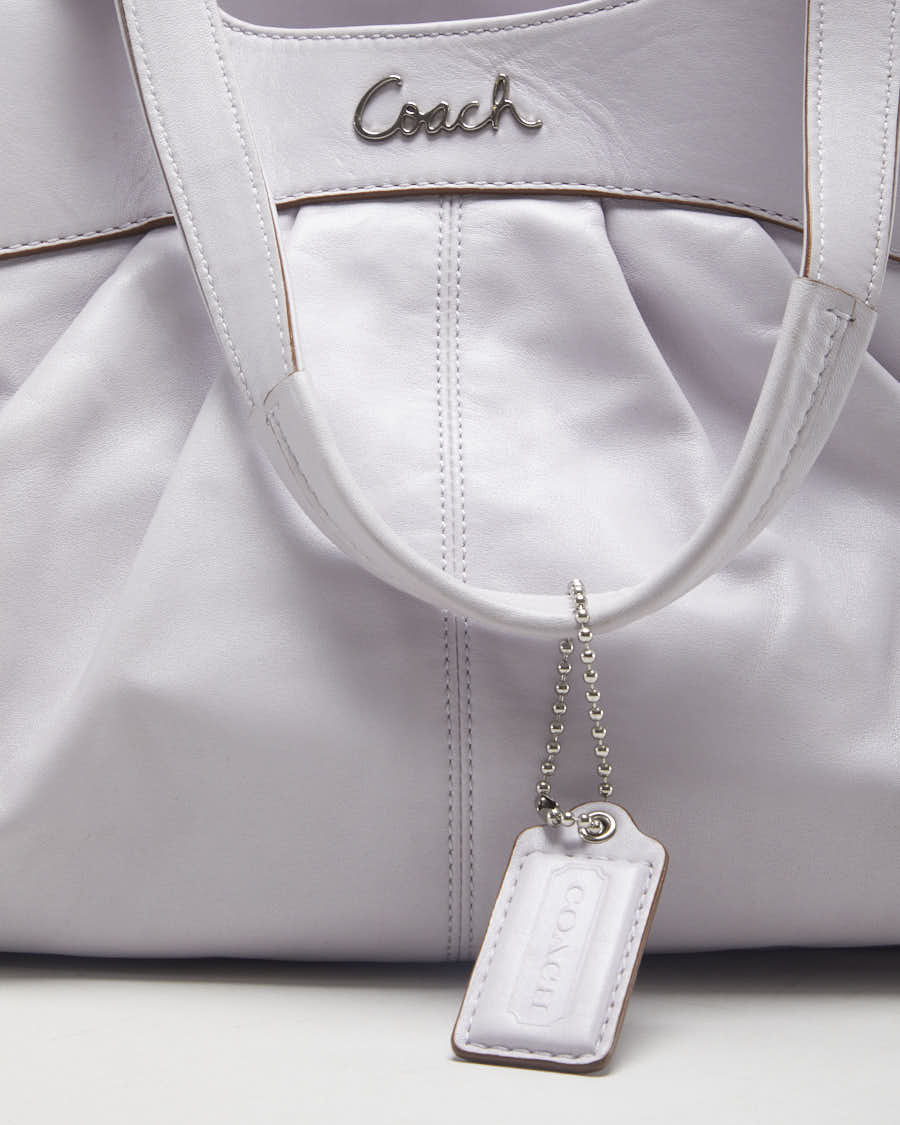 Purple Lexi Coach Bag