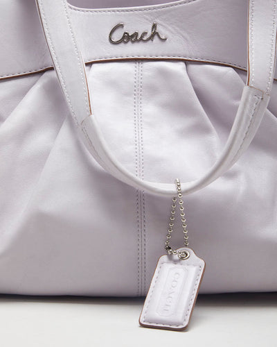 Purple Lexi Coach Bag