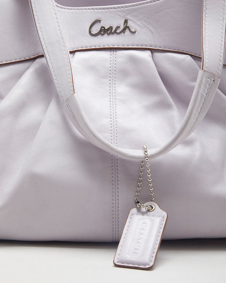 Purple Lexi Coach Bag