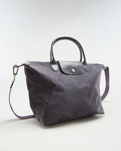 Longchamp Purple Nylon Bag - O/S