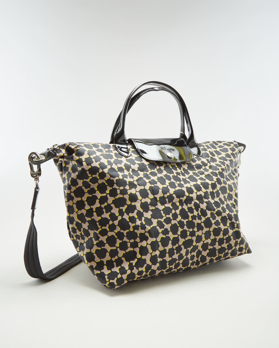Longchamp Printed Nylon Handbag - O/S