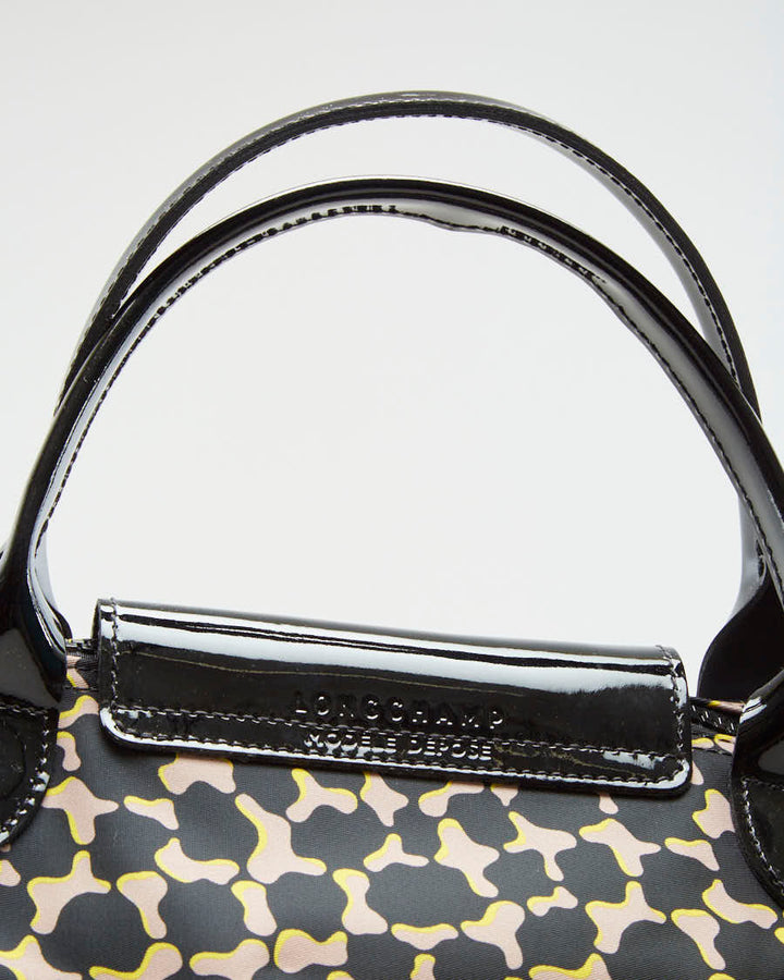 Longchamp Printed Nylon Handbag - O/S