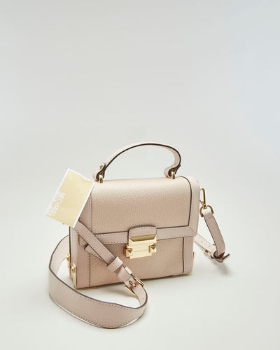 Michael Kors Pink Leather Crossbody Bag - O/S