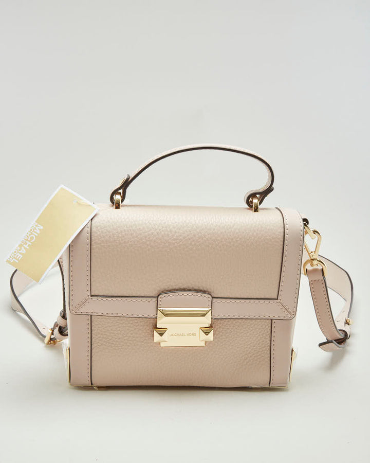 Michael Kors Pink Leather Crossbody Bag - O/S
