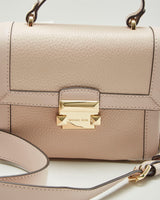 Michael Kors Pink Leather Crossbody Bag - O/S