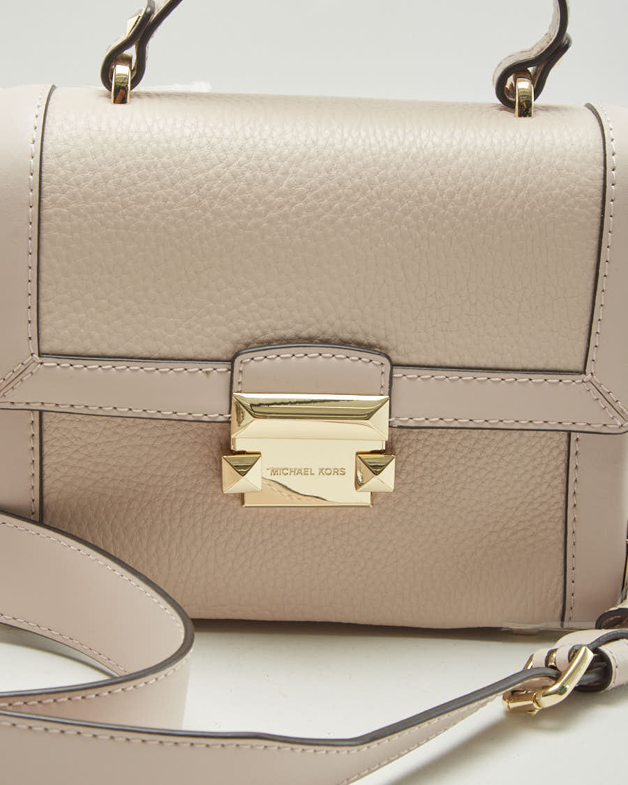 Michael Kors Pink Leather Crossbody Bag - O/S