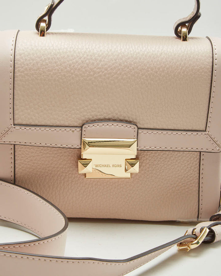 Michael Kors Pink Leather Crossbody Bag - O/S