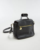 Betsey Johnson Black Leather Phone Dial Crossbody Bag - O/S