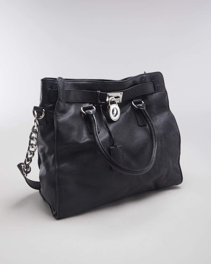 Michael Kors Black Saffiano Leather Handbag - O/S