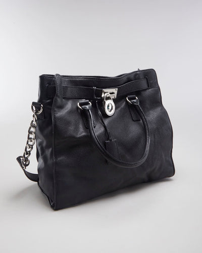 Michael Kors Black Saffiano Leather Handbag - O/S