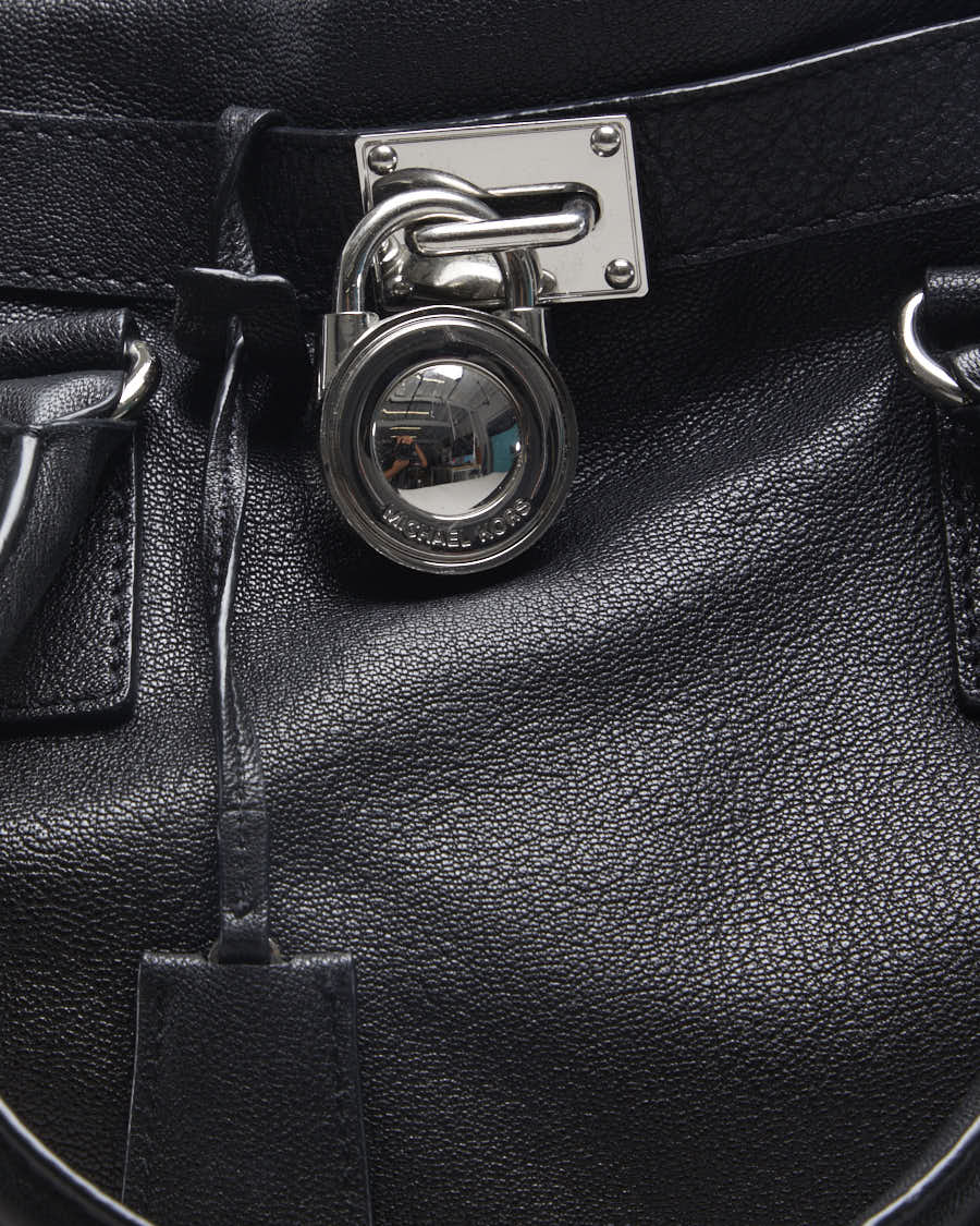 Michael Kors Black Saffiano Leather Handbag - O/S