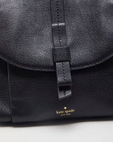Kate Spade Black Leather Crossbody Bag - O/S