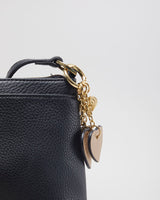 Calvin Klein Black Leather Crossbody Bag - O/S