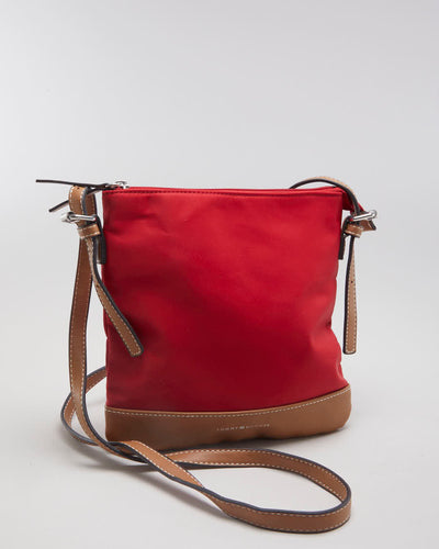 Tommy Hilfiger Red Nylon Crossbody Bag - O/S