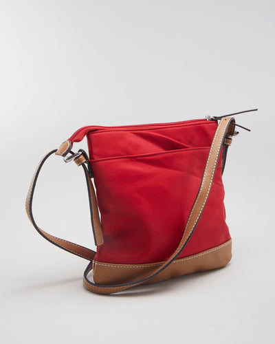 Tommy Hilfiger Red Nylon Crossbody Bag - O/S