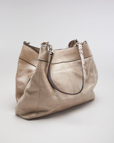 Coach Rose Gold Lexy Handbag - O/S