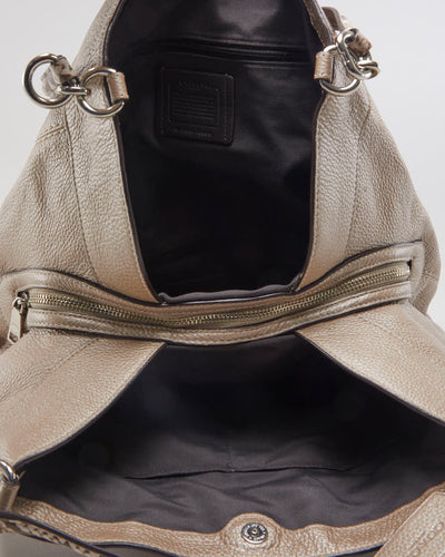 Coach Rose Gold Lexy Handbag - O/S