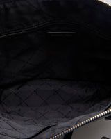 Michael Kors Black &amp; Grey Monogram Print Handbag - O/S