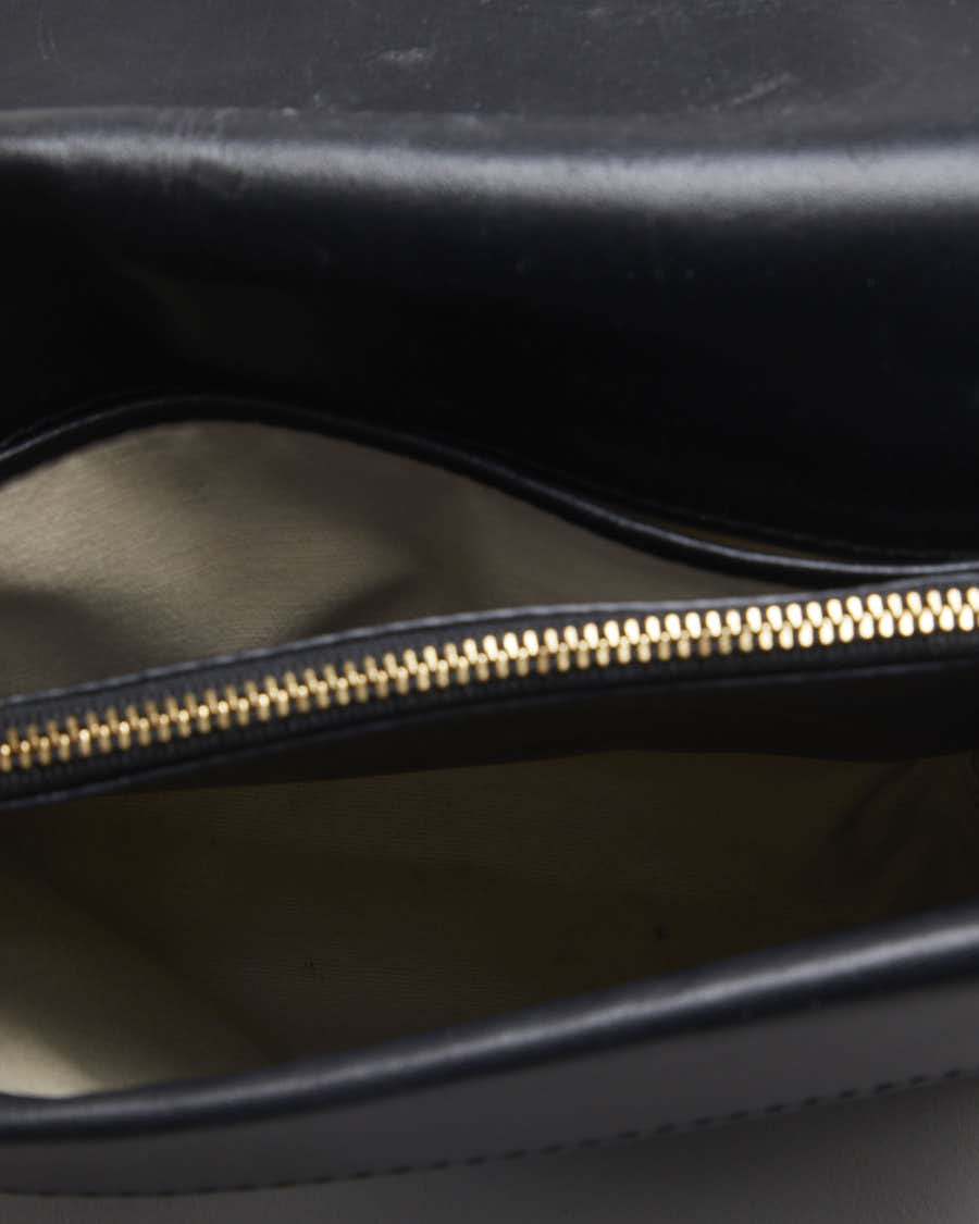 Tory Burch Black Leather Crossbody Bag - O/S