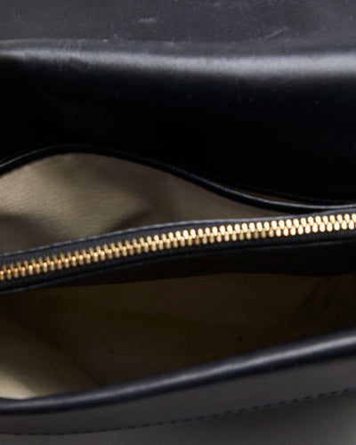 Tory Burch Black Leather Crossbody Bag - O/S