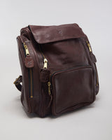 Frye Brown Leather Backpack - O/S