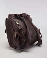 Frye Brown Leather Backpack - O/S