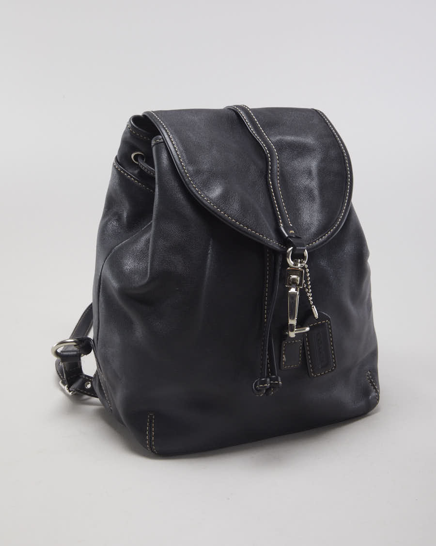 Coach Leather Backpack - O/S
