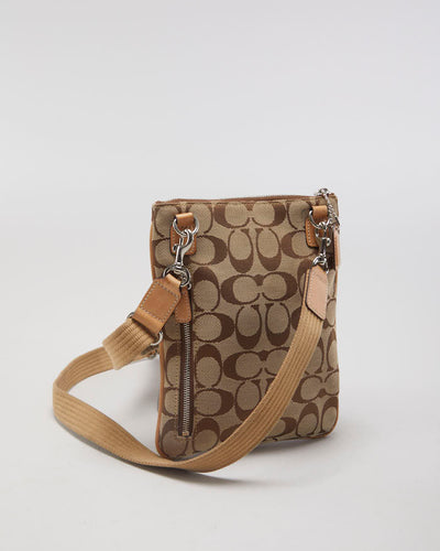 Coach Monogram Crossbody Bag - O/S