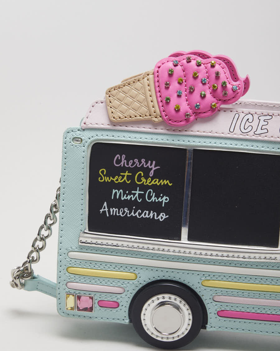 Rare Kate Spade New York Flavor of the Month Ice Cream Truck Novelty Crossbody Bag - O/S