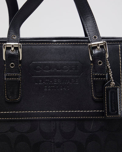 Coach Monogram Shoulder Bag - O/S