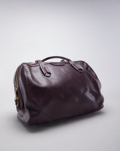 Burgundy Ralph Lauren Doctors Bag